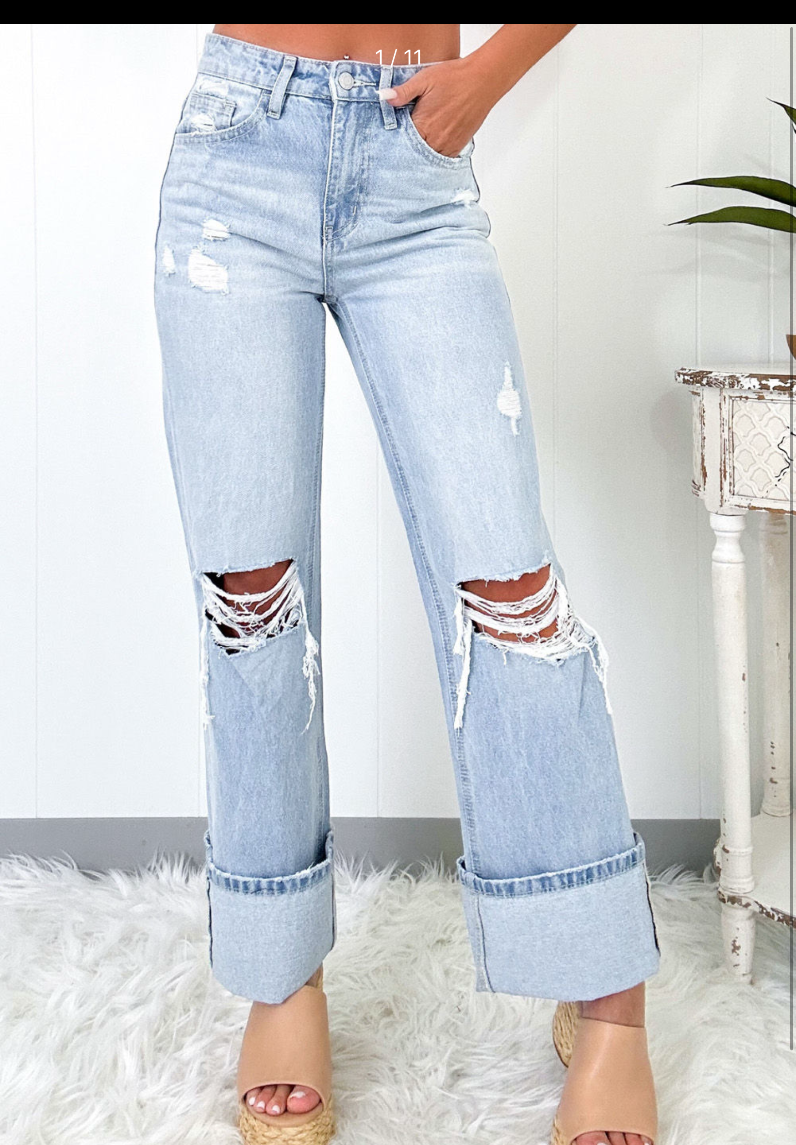 The Saltwater Distressed Jeans