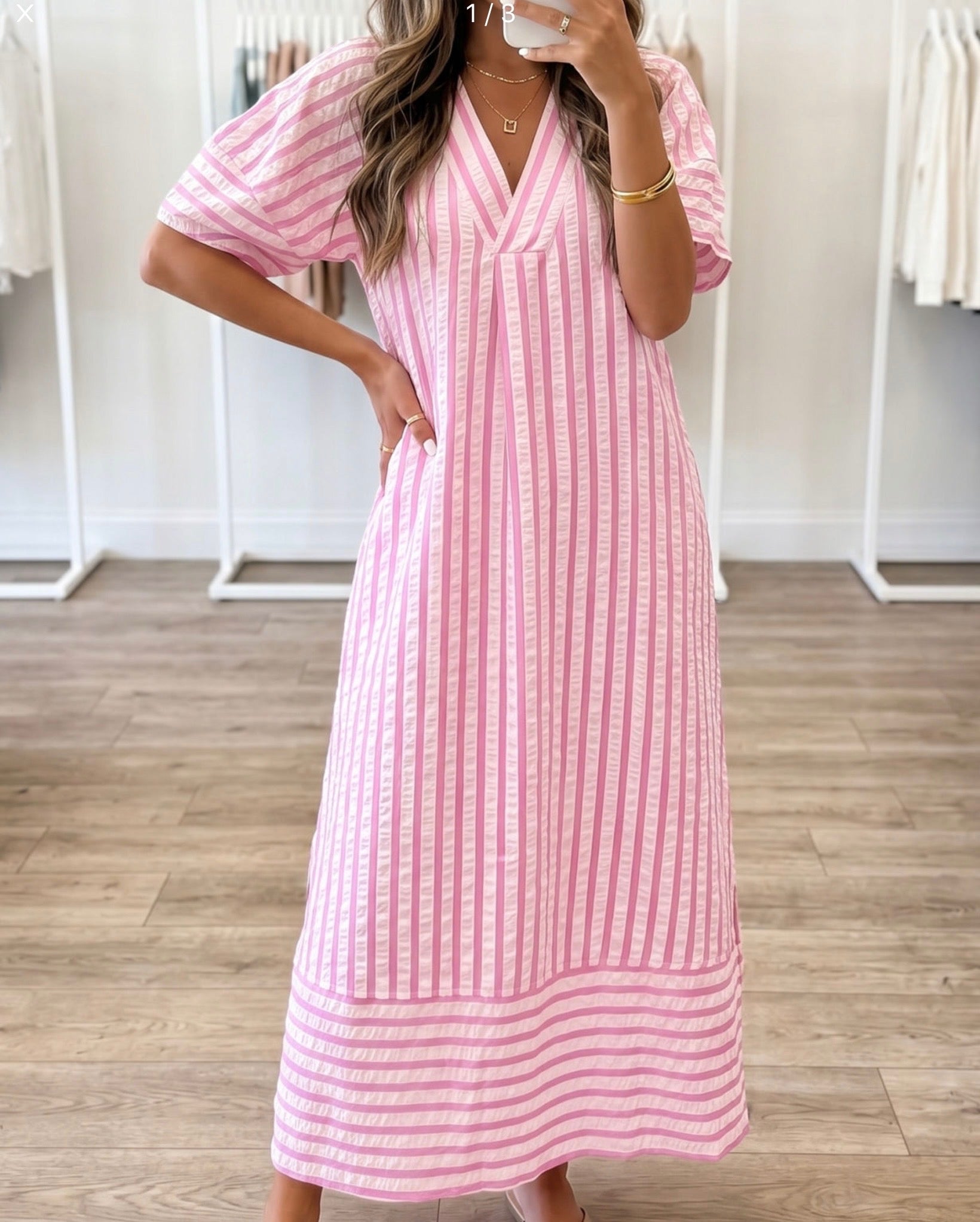 Pink Lemonade Maxi Dress