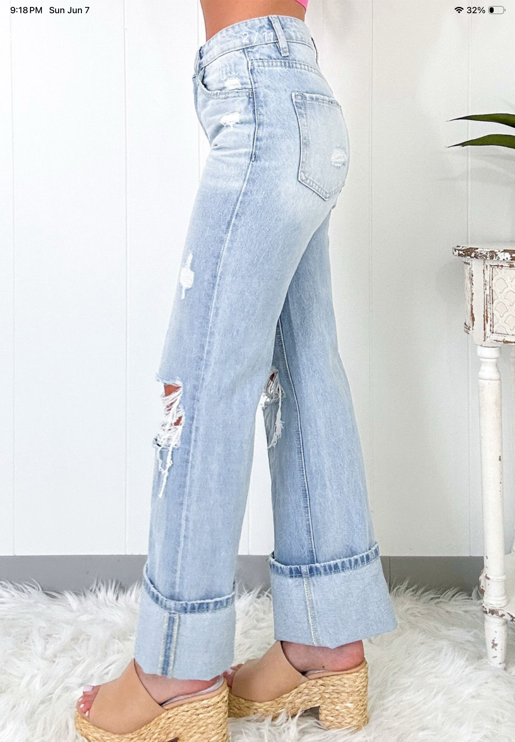 The Saltwater Distressed Jeans