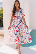 Paint the Town Tiered Maxi