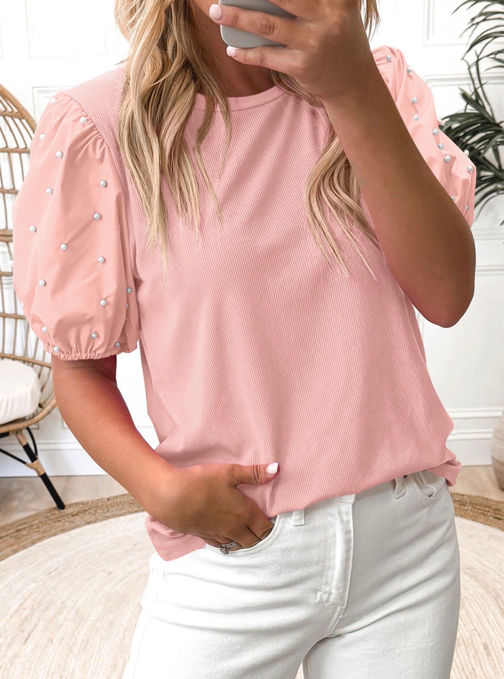 The Pearl Perfection Puff Top
